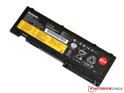 In comparison to the T430, the battery is clearly smaller...