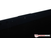A HD webcam is built into the display.