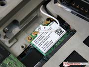 Underneath dwells the WiFi radio, an Intel Centrino Wireless-N 2230