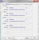 Systeminfo CPUZ Cache