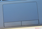 The touchpad supports multi-touch