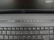 Multimedia control via a touch-sensitive field.