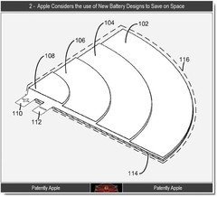 Apple patents special battery design for ultrathins Apple patents special battery design for ultrathins