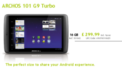Archos now shipping 101 G9 tablet