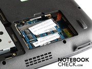 The DDR2 memory comes in two modules.