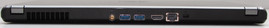 Most of the connection ports are on the back.