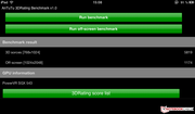 A new benchmark in our database: AnTuTu 3D for iOS