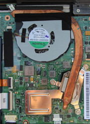 It is possible to clean the fan.