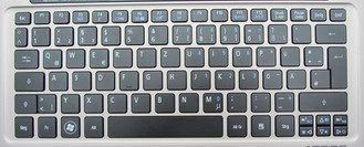 A keyboard backlight is not available.