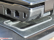 As long as the laptop stays in one position, the docking station works flawlessly.
