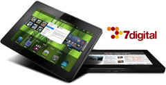 Blackberry PlayBook will come preloaded with 7Digital music store