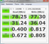 Crystal Disk Mark 3.0: 79MB/s