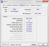 System info CPUZ RAM