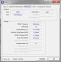 System info CPUZ RAM