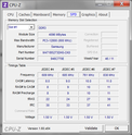 System info CPUZ RAM SPD