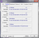 Systeminfo CPUZ Cache