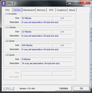 Systeminfo CPUZ Cache