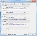 Systeminfo CPUZ Cache