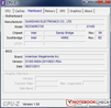 System info CPUZ Mainboard