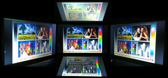 Viewing angles, Lenovo IdeaPad Y570.