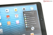 The tablet is delivered with iOS 6 and the assistant, Siri, ex-factory.