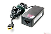 Included with the delivery: AC adapter with proprietary connector.