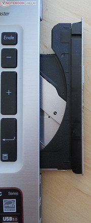 so that unsightly scratches are soon seen on the drive's upper edge.