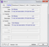 System information CPU-Z Cache