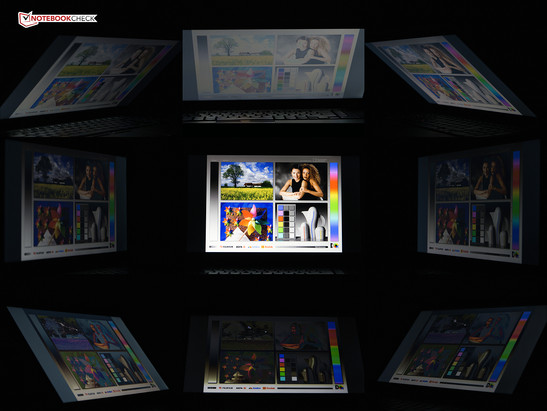 Viewing angles of the Lenovo ThinkPad Edge E525-NZ62KGE