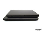 at the front, its the same as the E5510