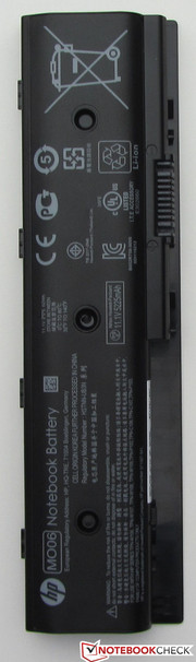 The battery weighs 330 grams...