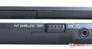 1.3 MP webcam centered above the display