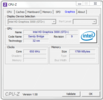 Systeminfo CPUZ Grafik