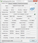 System info GPUZ HD Graphics 4000