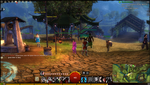 Guild Wars 2 is more than playable even around dense populations