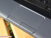 Touchpad: short travel, noisy clicks