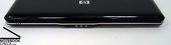 Front Side: 2 audio, 1 microphone, 1 IR; Front Side: 2 audio, 1 microphone, 1 IR;