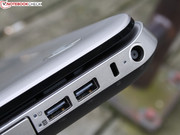 USB 3.0 is installed twice, but there's no Bluetooth or ExpressCard.