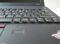 Fingerprint reader and arrow keys