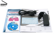 Super! The base equipment includes recovery media. And also the HDD-recovery works fast and without problems. In addition a micro-fibre cloth is available.