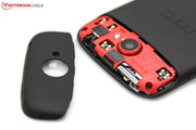 The Micro SIM slot is placed under a flap. No card reader.