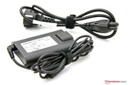 Drained? The included power adapter ensures recharging.