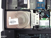 The very small 1.8" hard drive only offers a meager performance