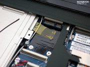 A plus point is the empty mini PCIe slot (without antennas).