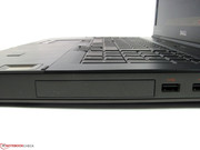 However, the mass storage is not easy to reach, located deep in the laptop’s innards.