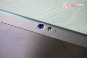 The rear camera is flanked by a LED flash.