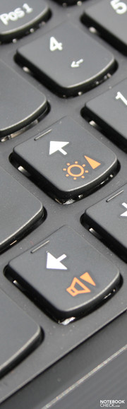 Lenovo IBM G575 (M522BGE/M5229GE): Good keyboard