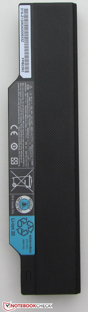 The battery weighs 317.4 grams...