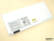 The battery life of the included 4 cell battery isn't sufficient for a whole work day afar from a socket.