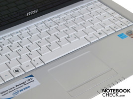 MSI X-Slim X340 Touchpad
